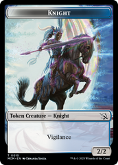 Phyrexian Myr // Knight Double-Sided Token [March of the Machine Tokens] | Good Games Cannington