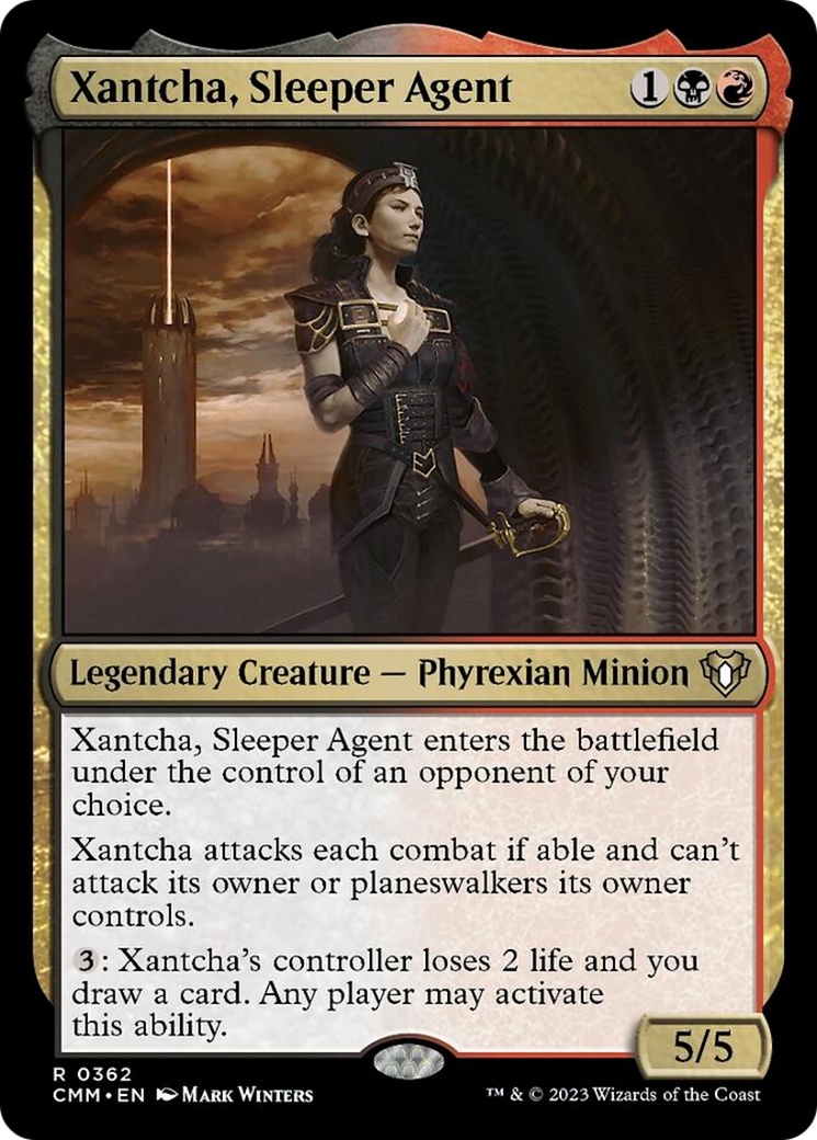 Xantcha, Sleeper Agent [Commander Masters] | Good Games Cannington