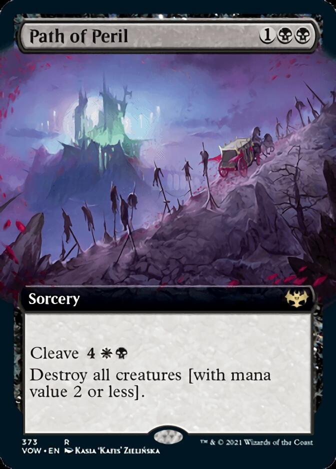 Path of Peril (Extended Art) [Innistrad: Crimson Vow] | Good Games Cannington