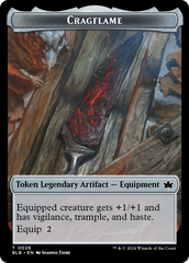 Cragflame // Starscape Cleric Double-Sided Token [Bloomburrow Tokens] | Good Games Cannington