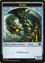 Wurm (032/036) // Goat Double-Sided Token [Commander 2014 Tokens] | Good Games Cannington