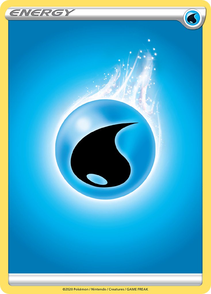 Water Energy [Sword & Shield: Base Set] | Good Games Cannington