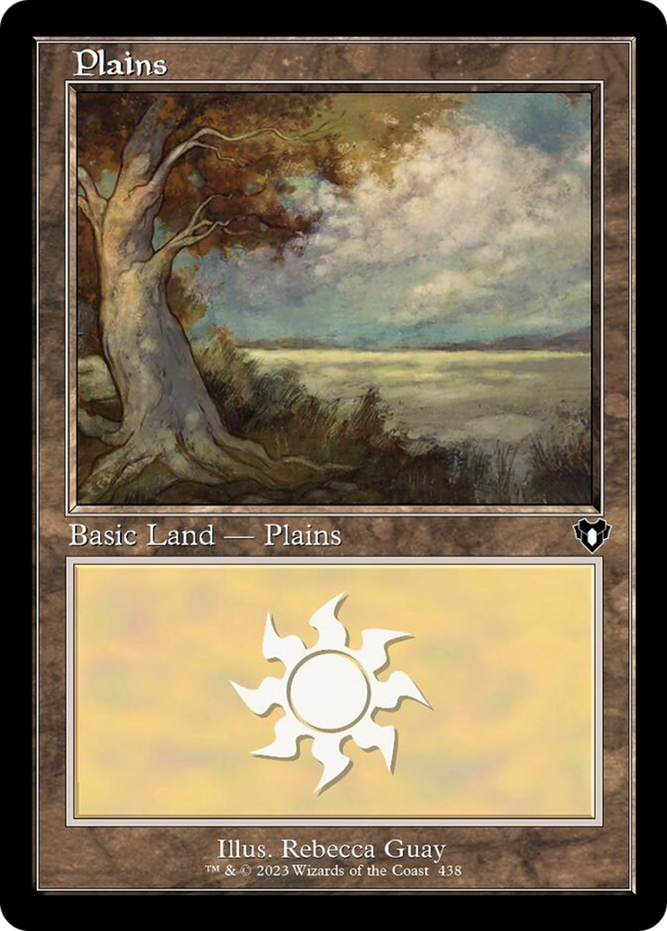 Plains (438) (Retro) [Commander Masters] | Good Games Cannington