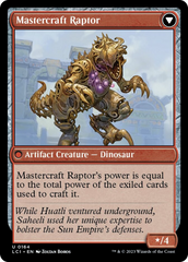 Saheeli's Lattice // Mastercraft Raptor [The Lost Caverns of Ixalan] | Good Games Cannington