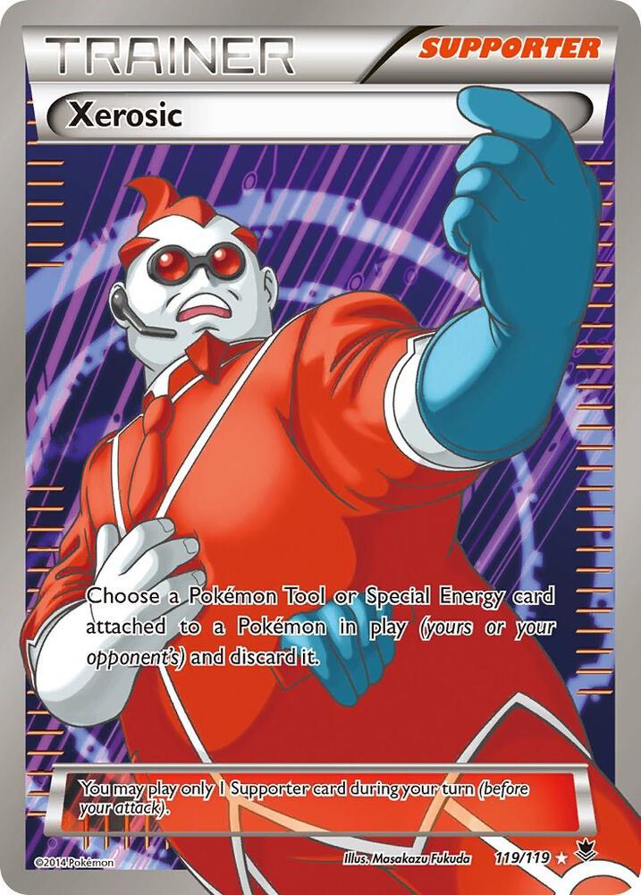 Xerosic Full Art 119/119 (XY - Phantom Forces)  - Holofoil | Good Games Cannington