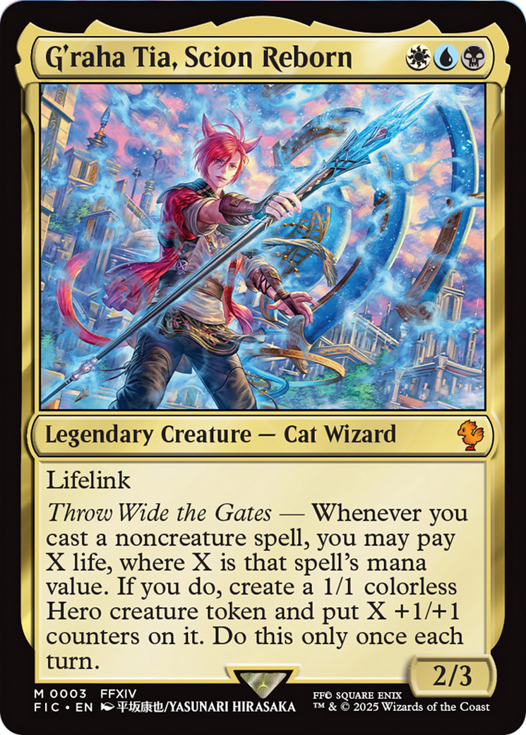 G'raha Tia, Scion Reborn [FINAL FANTASY Commander] | Good Games Cannington