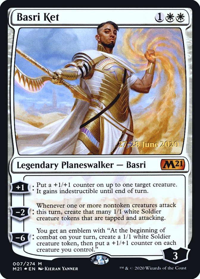 Basri Ket [Core Set 2021 Prerelease Promos] | Good Games Cannington