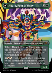 Huatli, Poet of Unity // Roar of the Fifth People (Borderless) [The Lost Caverns of Ixalan] | Good Games Cannington