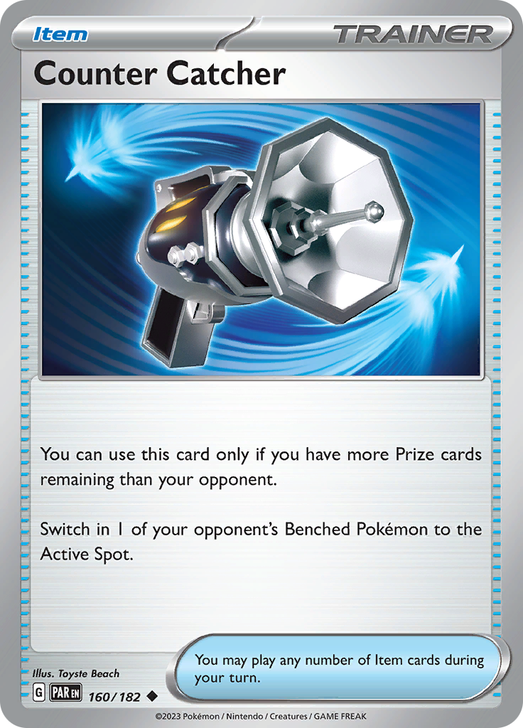 Counter Catcher (160/182) [Scarlet & Violet: Paradox Rift] | Good Games Cannington