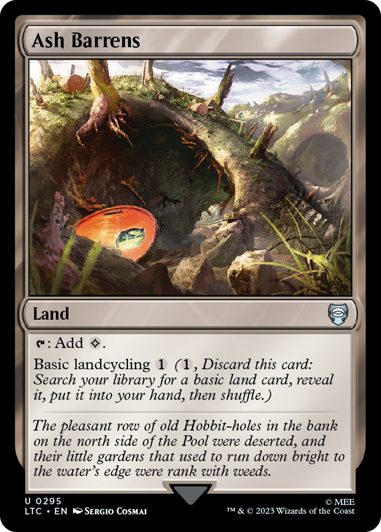 Ash Barrens [The Lord of the Rings: Tales of Middle-Earth Commander] | Good Games Cannington