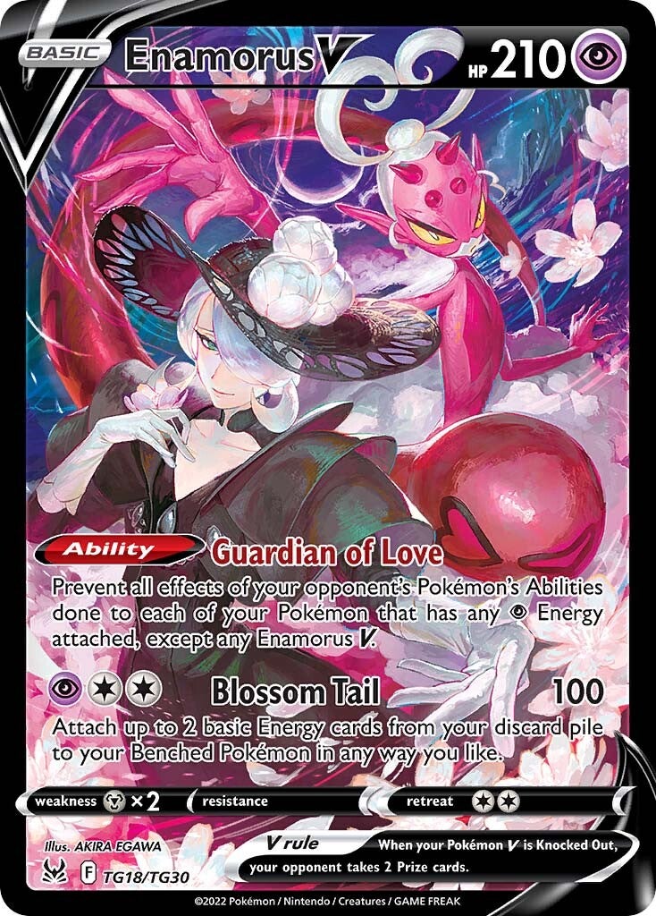 Enamorus V (TG18/TG30) [Sword & Shield: Lost Origin] | Good Games Cannington