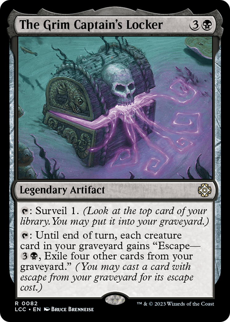 The Grim Captain's Locker [The Lost Caverns of Ixalan Commander] | Good Games Cannington