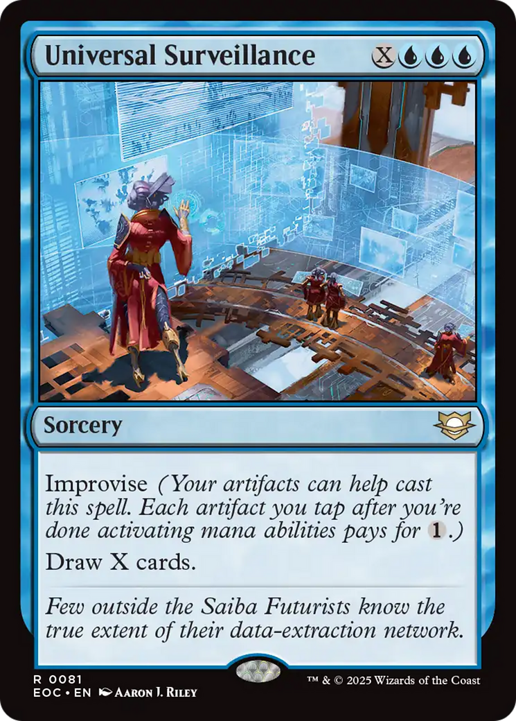 Universal Surveillance [Edge of Eternities Commander] | Good Games Cannington
