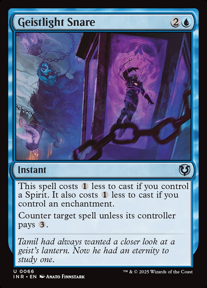 Geistlight Snare 66 (Innistrad Remastered)  - Foil | Good Games Cannington