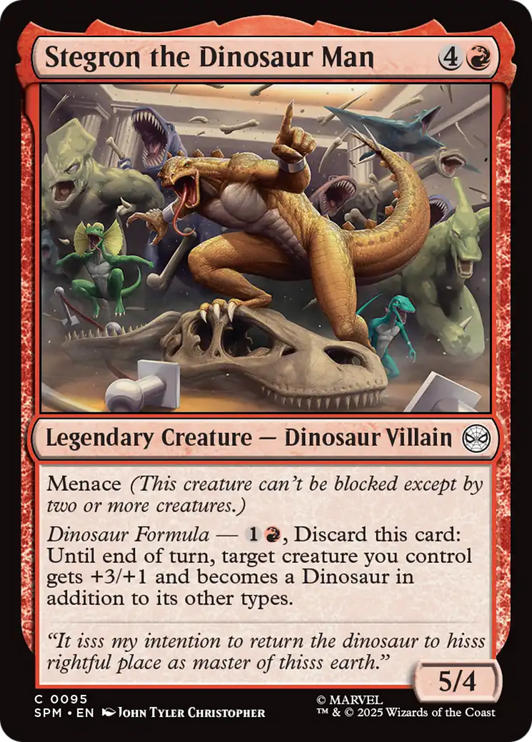 Stegron the Dinosaur Man [Marvel's Spider-Man] | Good Games Cannington