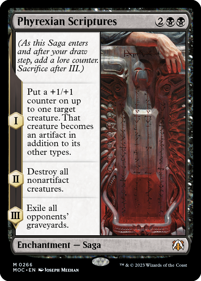Phyrexian Scriptures [March of the Machine Commander] | Good Games Cannington