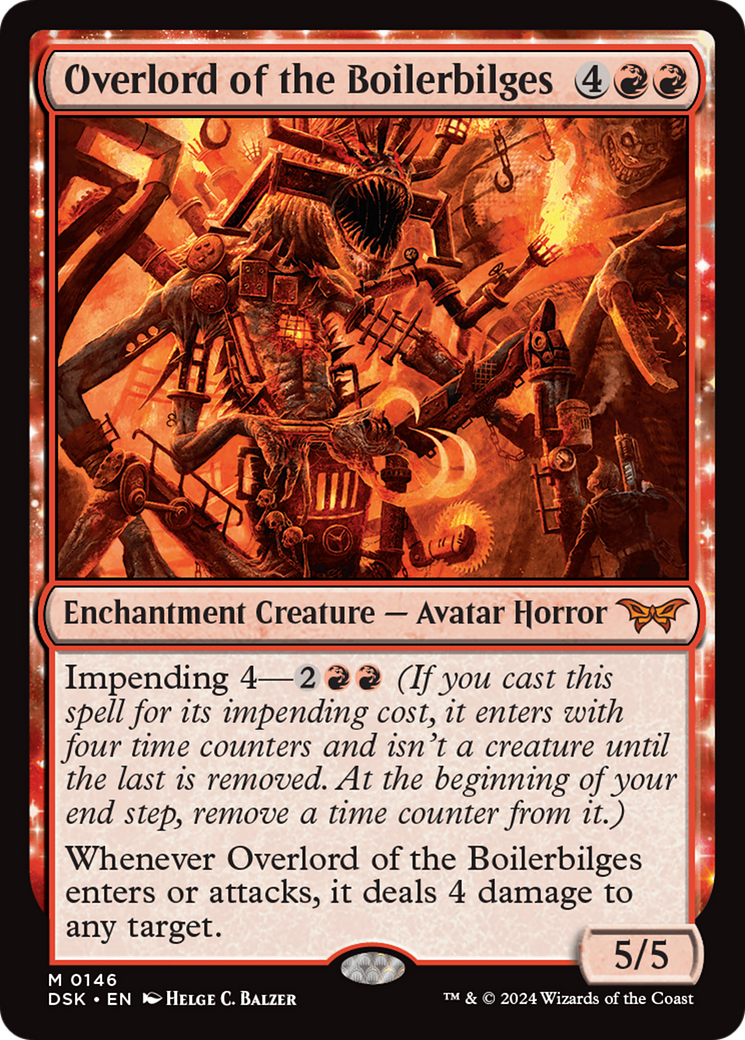Overlord of the Boilerbilges [Duskmourn: House of Horror] | Good Games Cannington