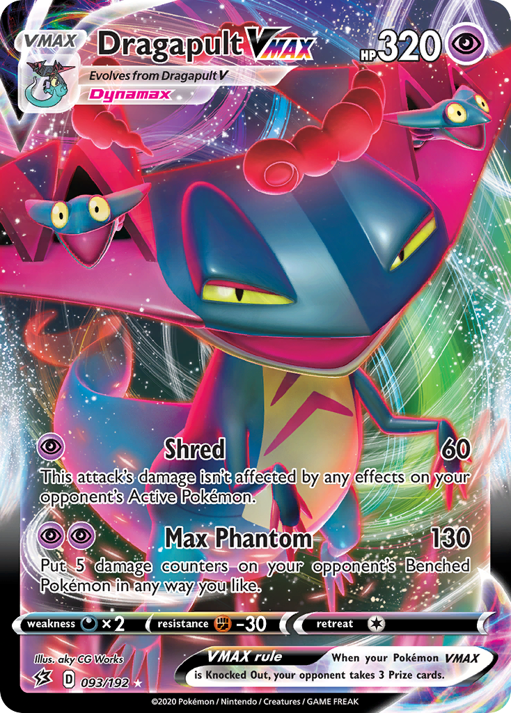 Dragapult VMAX (093/192) [Sword & Shield: Rebel Clash] | Good Games Cannington