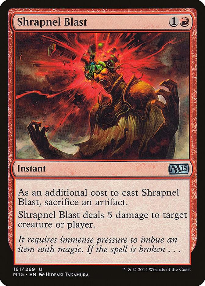 Shrapnel Blast 161 (Magic 2015 (M15))  | Good Games Cannington