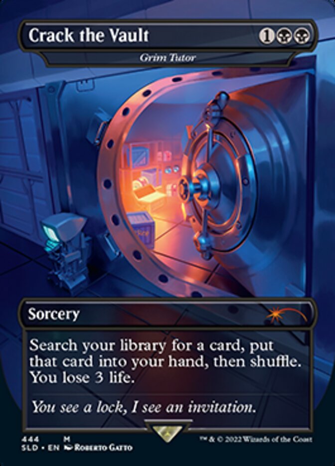 Grim Tutor - Crack the Vault [Secret Lair Drop Series] | Good Games Cannington