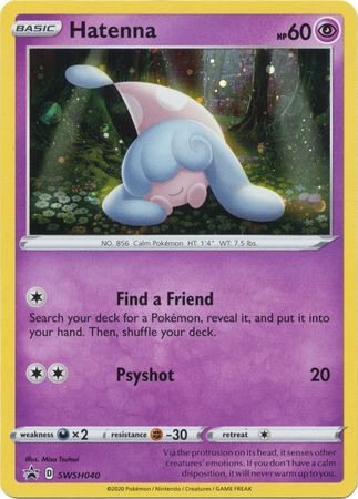 Hatenna (SWSH040) [Sword & Shield: Black Star Promos] | Good Games Cannington