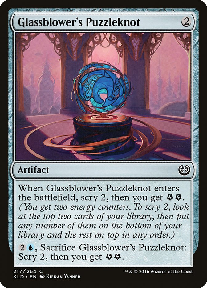 Glassblower's Puzzleknot [Kaladesh] | Good Games Cannington