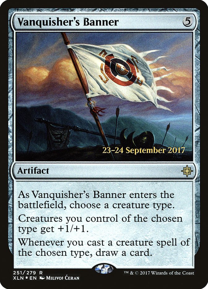 Vanquisher's Banner [Ixalan Prerelease Promos] | Good Games Cannington