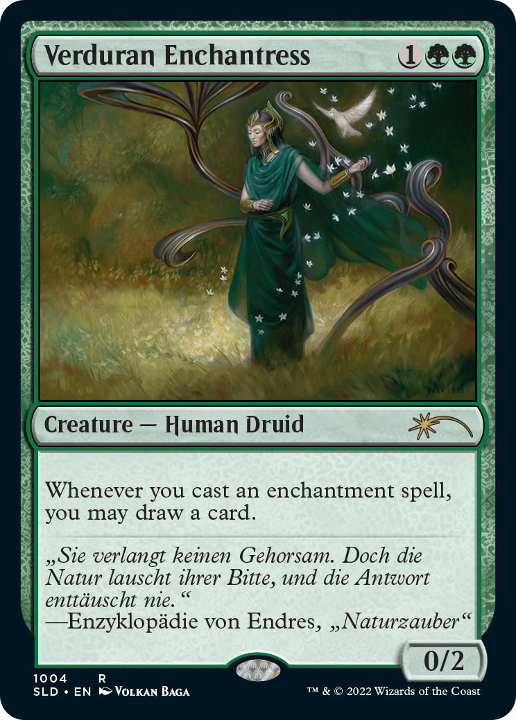 Verduran Enchantress [Secret Lair Drop Series] | Good Games Cannington