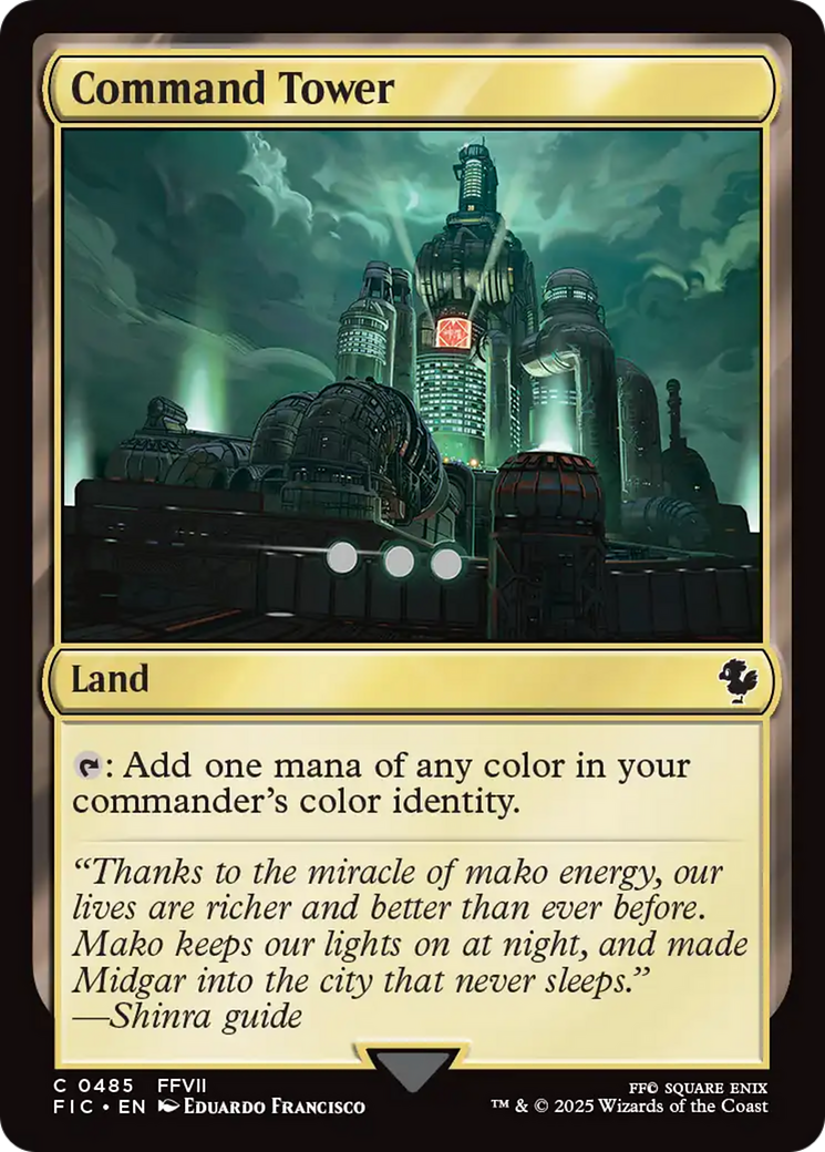 Command Tower (0485) [FINAL FANTASY Commander] | Good Games Cannington