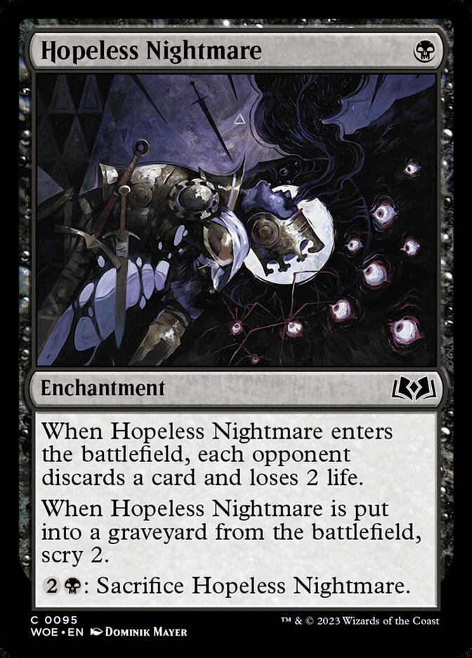 Hopeless Nightmare 95/276 (Wilds of Eldraine)  | Good Games Cannington
