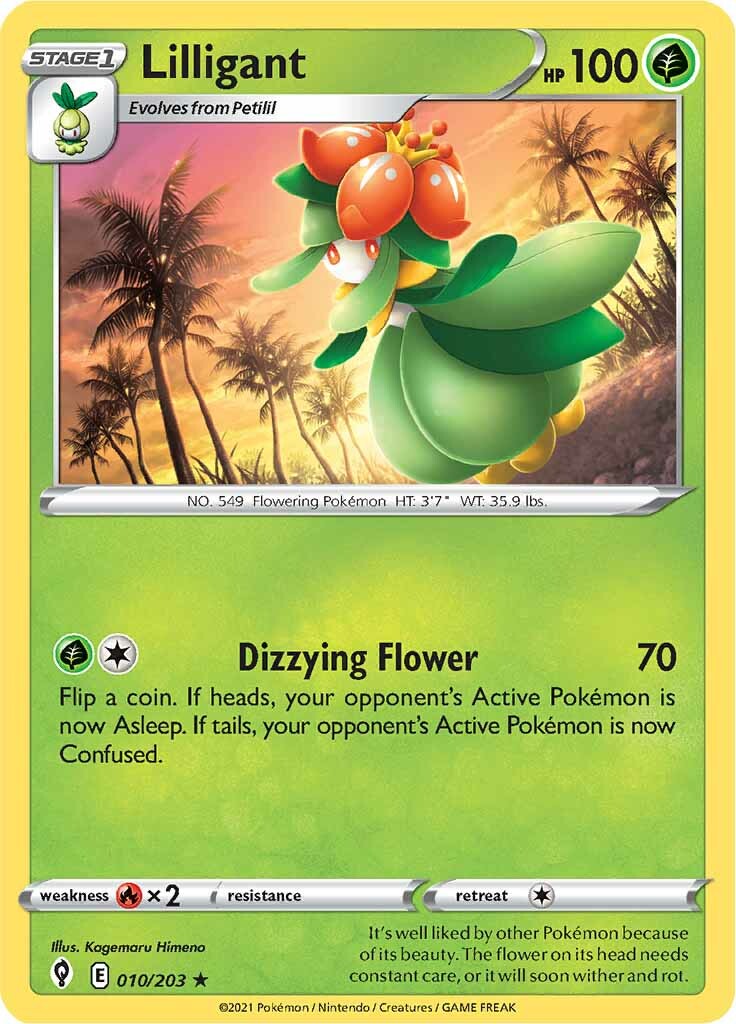 Lilligant (010/203) [Sword & Shield: Evolving Skies] | Good Games Cannington