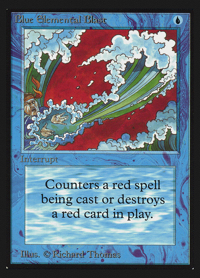 Blue Elemental Blast [International Collectors' Edition] | Good Games Cannington