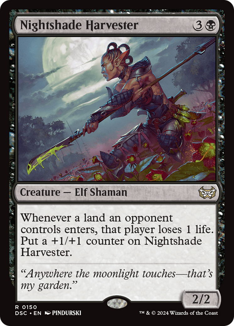 Nightshade Harvester [Duskmourn: House of Horror Commander] | Good Games Cannington