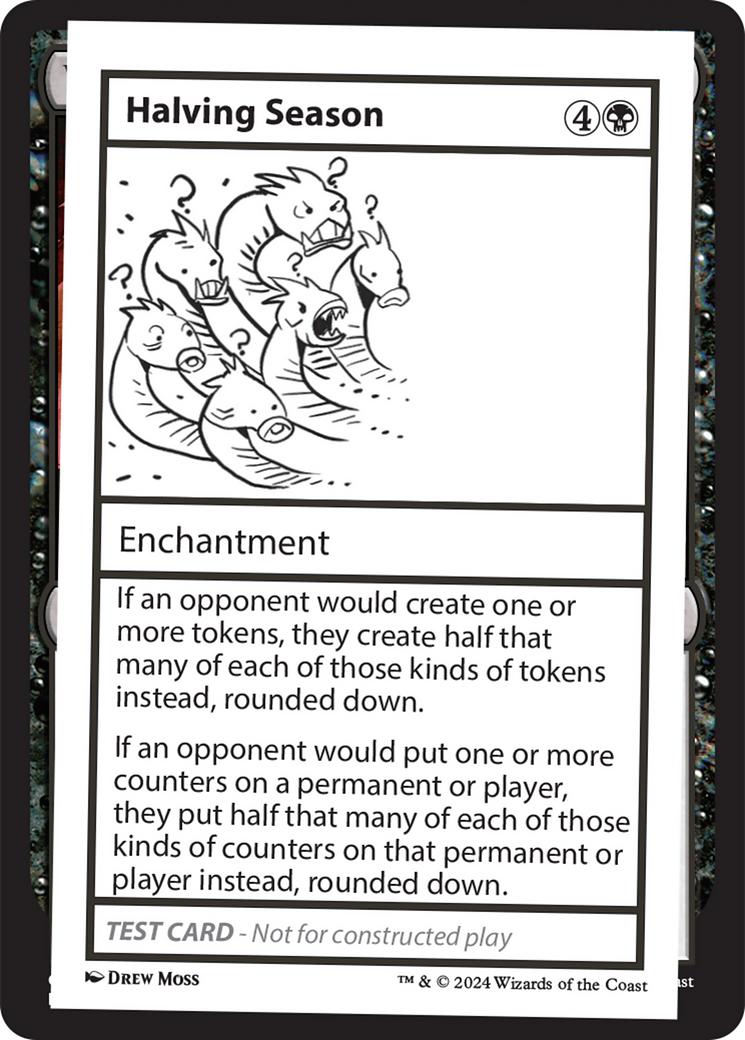 Halving Season [Mystery Booster 2 Playtest Cards] | Good Games Cannington