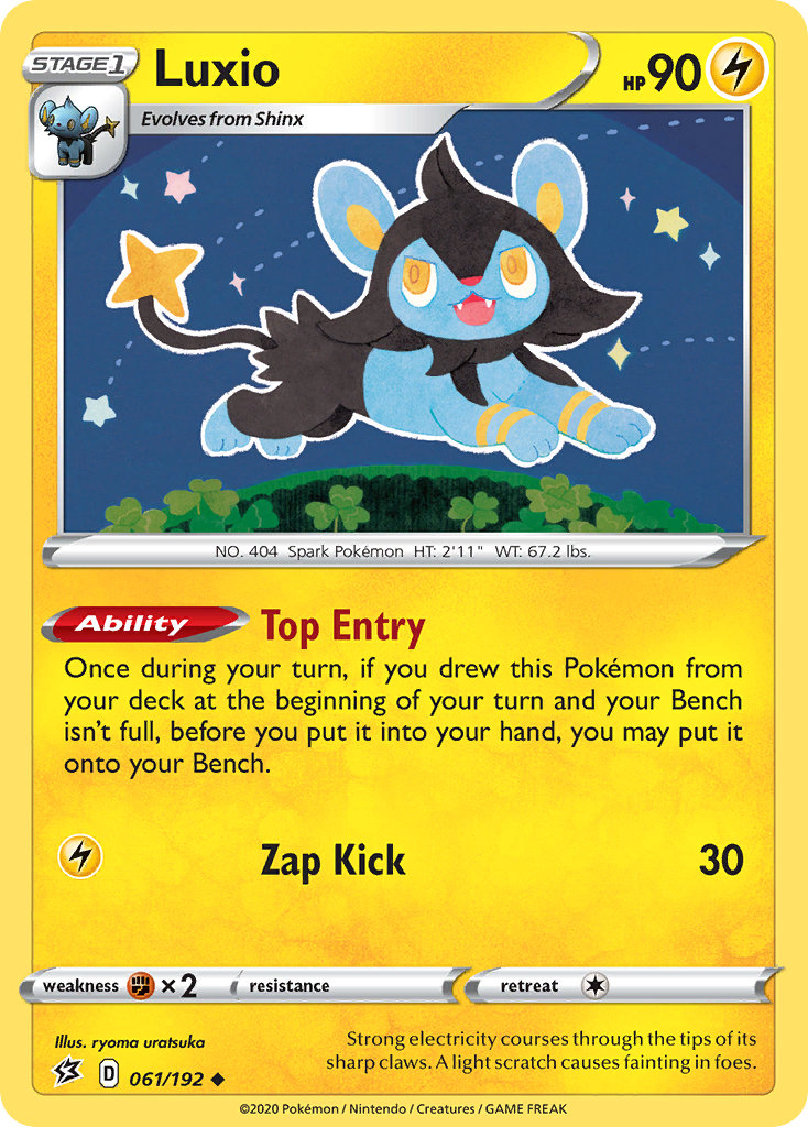 Luxio (061/192) [Sword & Shield: Rebel Clash] | Good Games Cannington