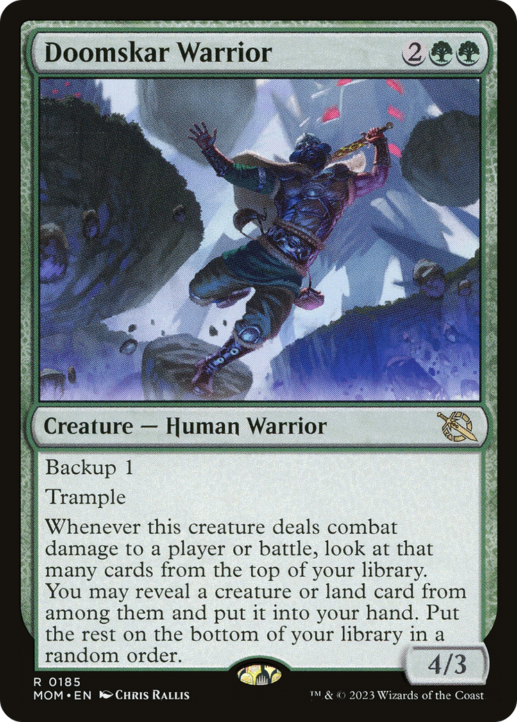 Doomskar Warrior [March of the Machine] | Good Games Cannington