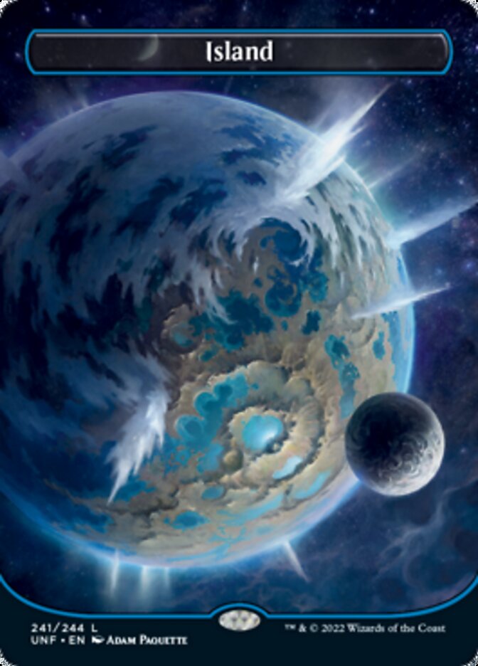 Island (241) (Orbital Space-ic Land) [Unfinity] | Good Games Cannington