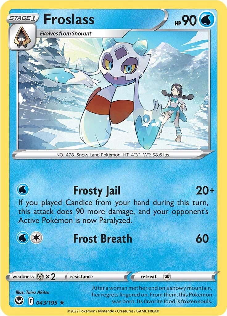 Froslass (043/195) [Sword & Shield: Silver Tempest] | Good Games Cannington