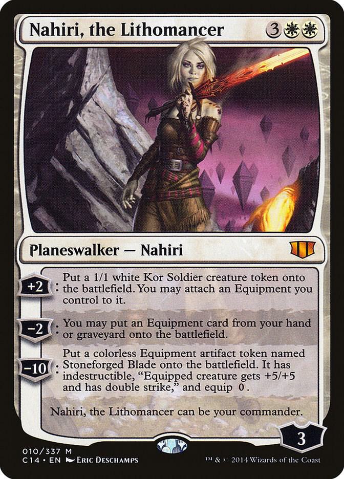Nahiri the Lithomancer 10/337 (Commander 2014)  | Good Games Cannington