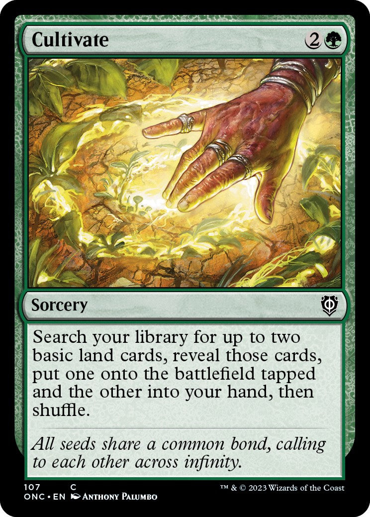 Cultivate [Phyrexia: All Will Be One Commander] | Good Games Cannington