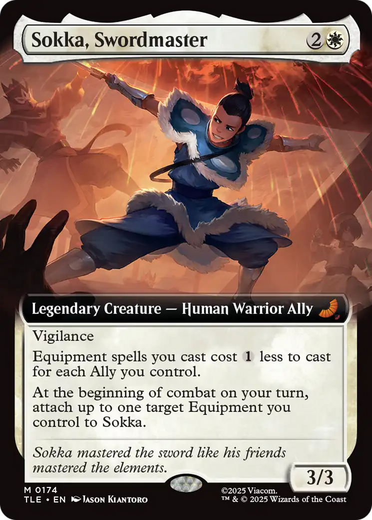 Sokka, Swordmaster (Extended Art) [Avatar: The Last Airbender: Eternal-Legal] | Good Games Cannington