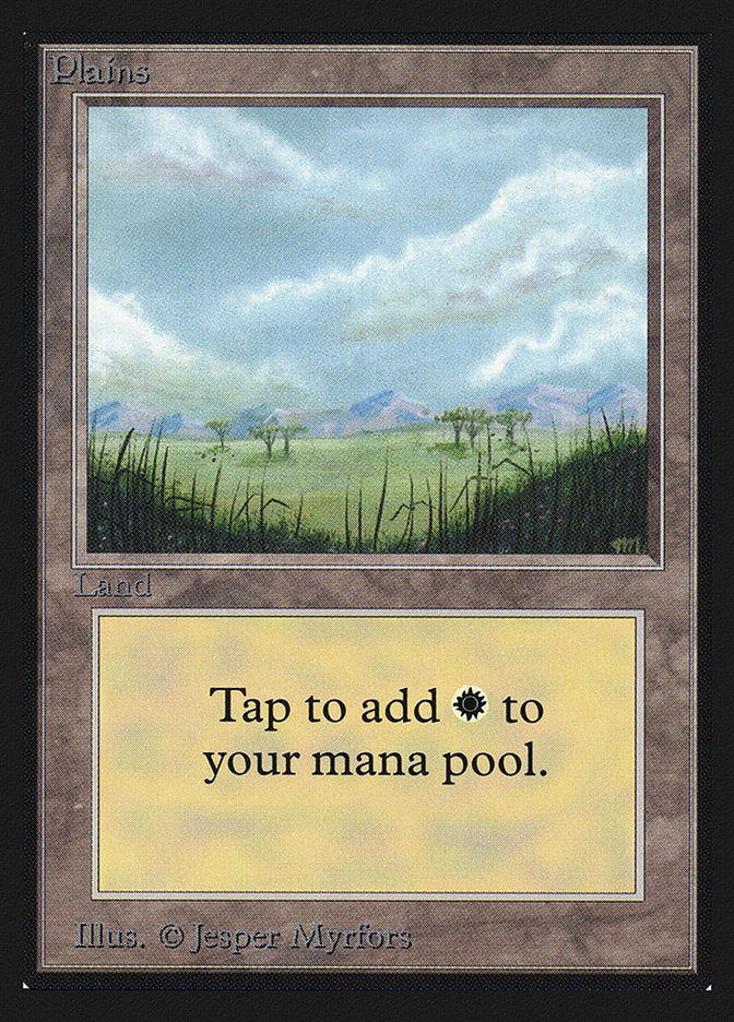 Plains (Trees on Plain / Signature on Right) [International Collectors' Edition] | Good Games Cannington