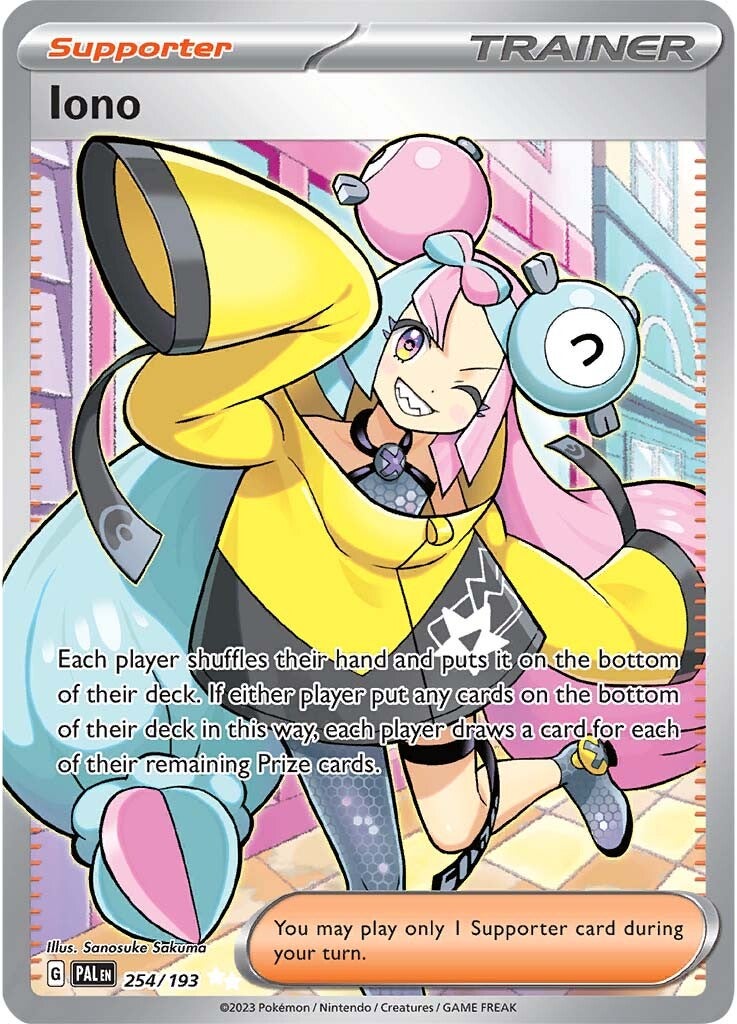 Iono (254/193) [Scarlet & Violet: Paldea Evolved] | Good Games Cannington