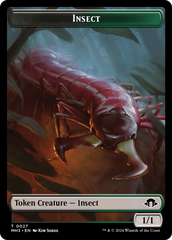 Eldrazi Spawn // Insect (0027) Double-Sided Token [Modern Horizons 3 Tokens] | Good Games Cannington