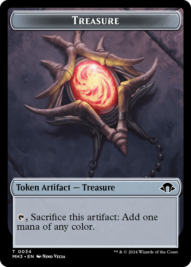 Copy // Treasure Double-Sided Token [Modern Horizons 3 Tokens] | Good Games Cannington