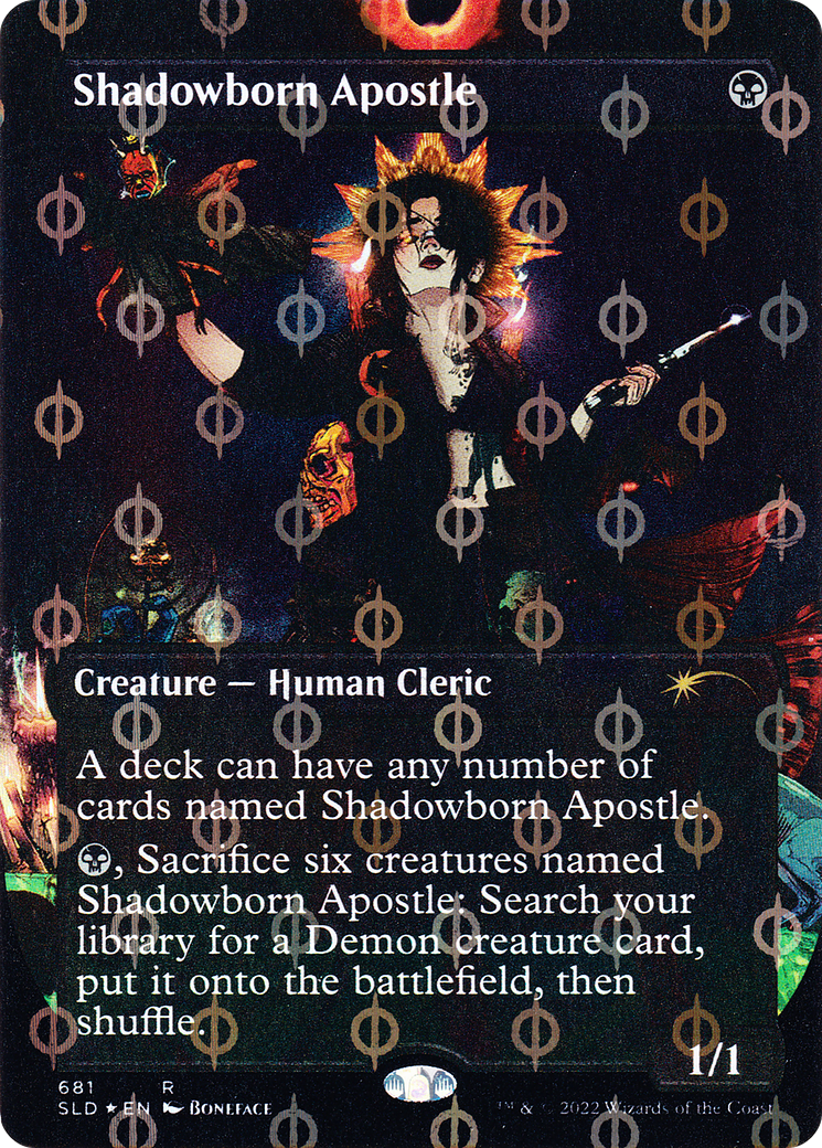 Shadowborn Apostle (681) (Step-and-Compleat Foil) [Secret Lair Drop Promos] | Good Games Cannington