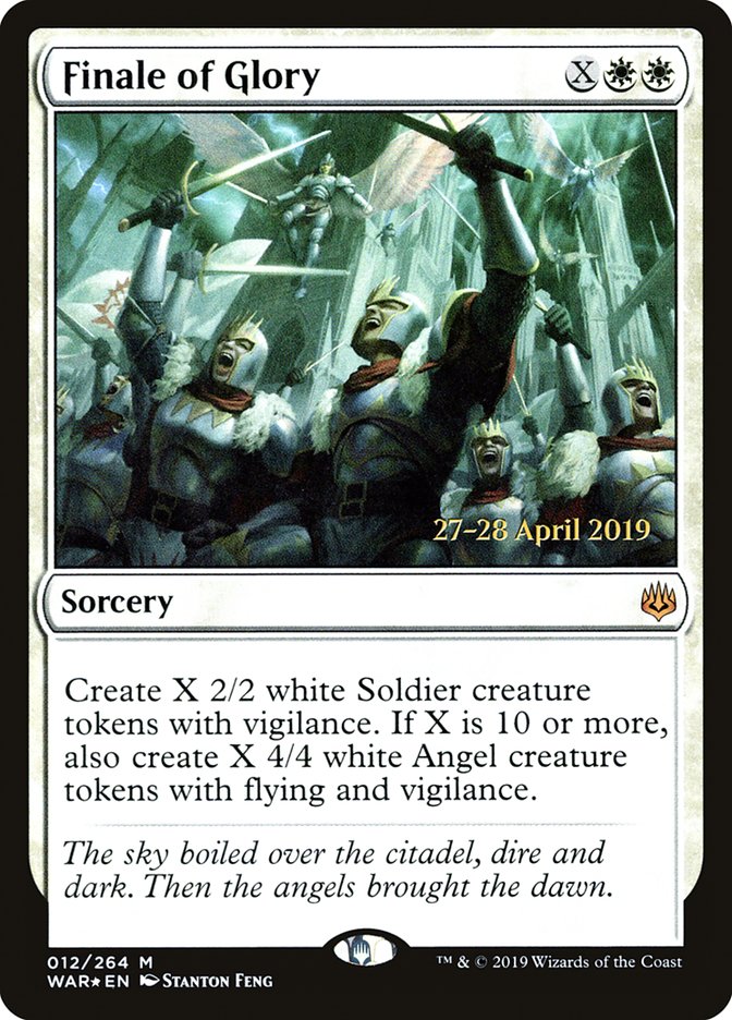 Finale of Glory [War of the Spark Prerelease Promos] | Good Games Cannington