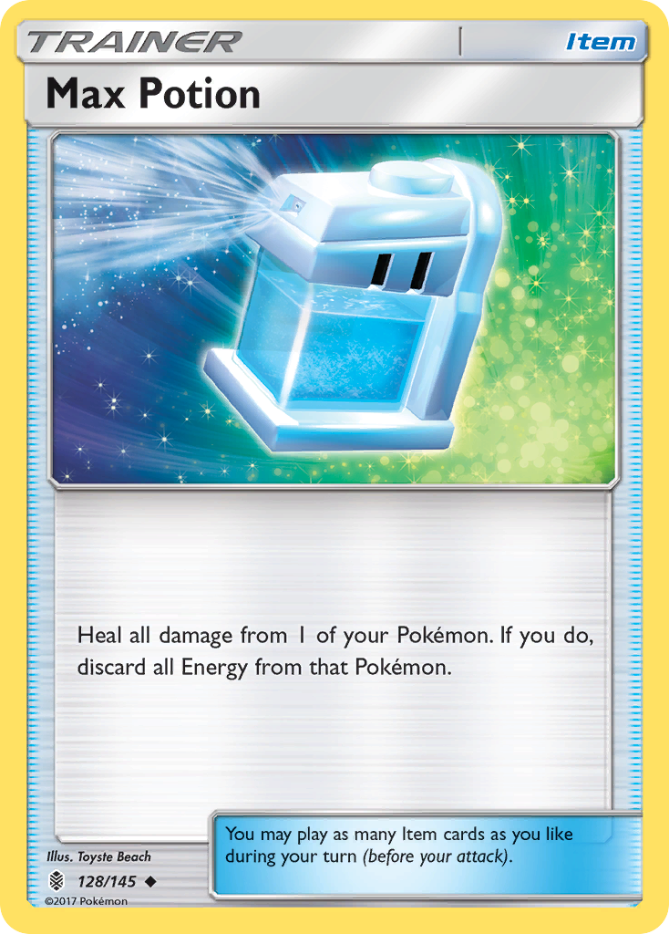 Max Potion (128/145) [Sun & Moon: Guardians Rising] | Good Games Cannington