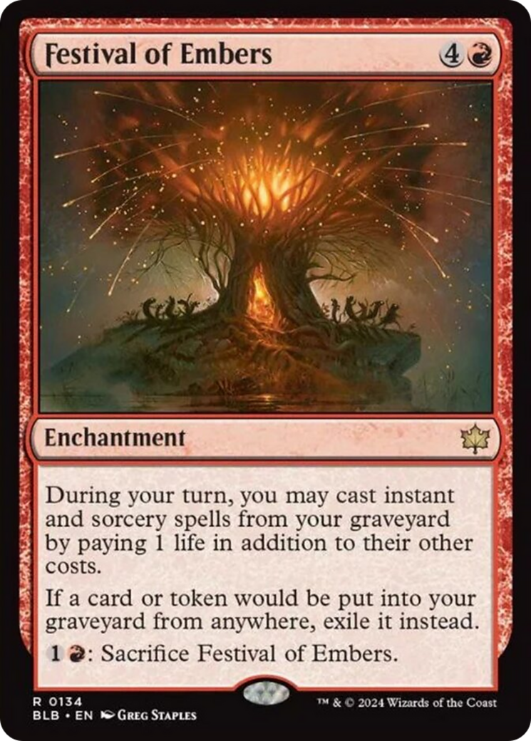 Festival of Embers [Bloomburrow] | Good Games Cannington