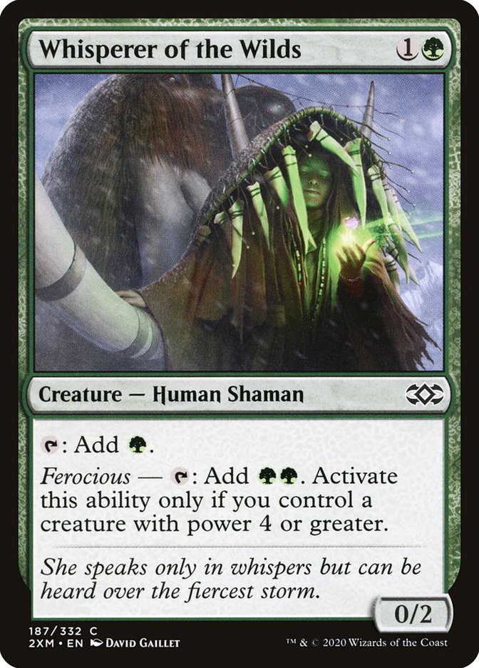 Whisperer of the Wilds 187 (Double Masters)  - Foil | Good Games Cannington